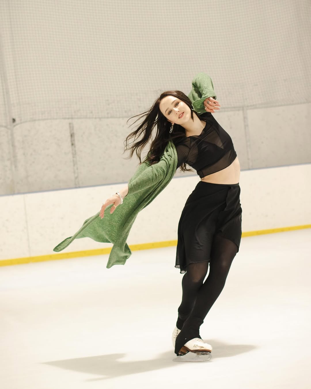 Украинско-канадская фигуристка Надежда Башинская